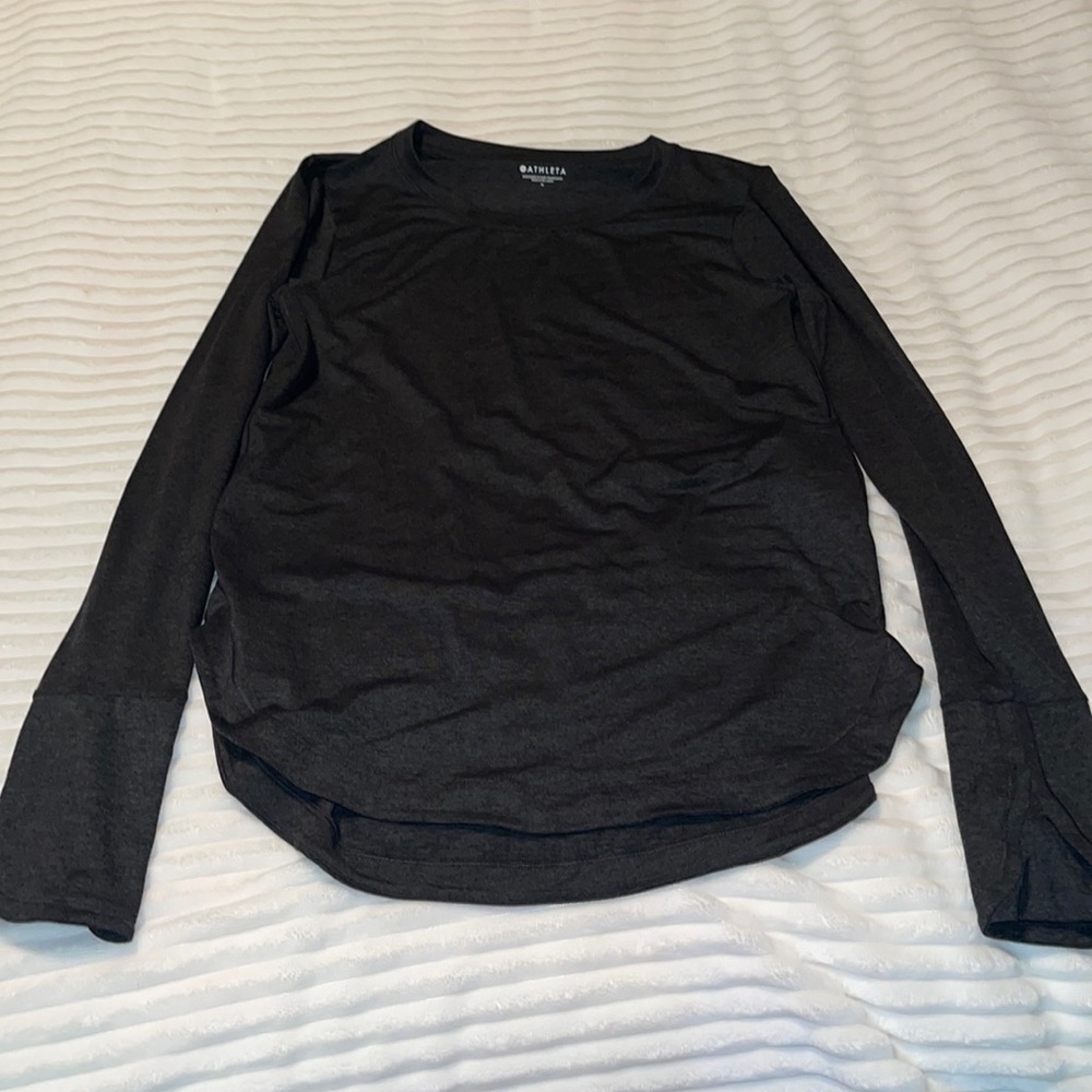Black Athleta long sleeve